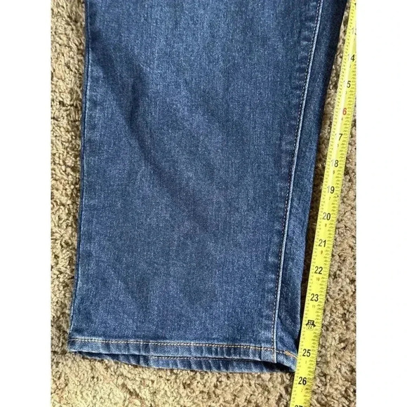 Levi's Wedgie Jeans Plus Size 20W Straight Fit High Rise Med Wash Denim Stretch - Picture 7 of 8